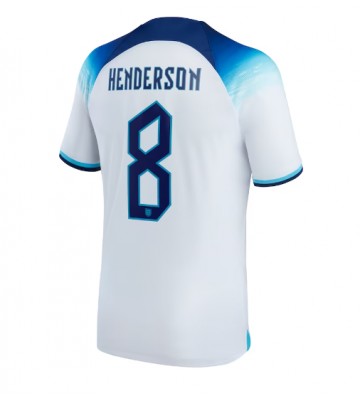 England Jordan Henderson #8 Hjemmedrakt VM 2022 Kortermet